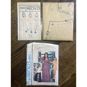 McCall's 4642 Marlo's Corner Dress or Top & Pants Sewing Pattern Size 9 Uncut FF